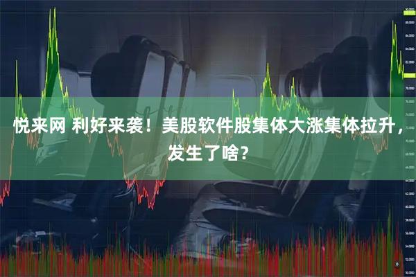悦来网 利好来袭！美股软件股集体大涨集体拉升，发生了啥？