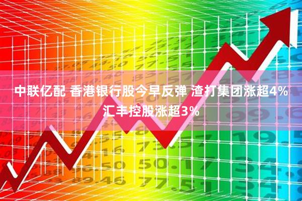 中联亿配 香港银行股今早反弹 渣打集团涨超4%汇丰控股涨超3%
